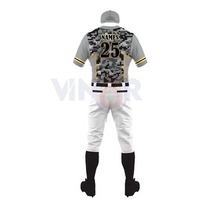 Nouvelle arrivée 2025 uniformes de baseball et de softball sur mesure haute qualité 100% polyester grande taille ensembles vente uniformes de baseball - Product Image 3