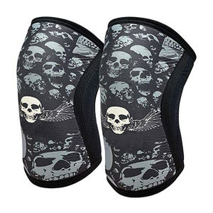 Logotipo personalizado 5mm 7mm neopreno rodilla manga Camo estilo suave culturismo entrenamiento Fitness protección de seguridad gran oferta para - Product Image 1