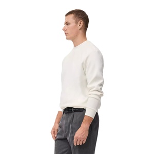 Men Premium Sweatshirt 320 GSM Cotton Fleece Heavyweight Casual Streetwear Pullover Crewneck Winter Fashion Custom OEM Private - Product Image 3