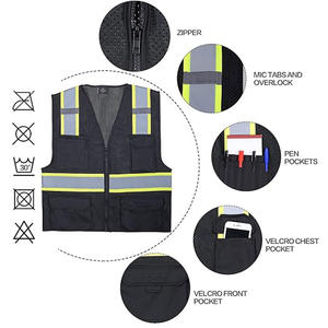Chaleco de seguridad sin mangas de la mejor calidad, chaleco de seguridad superventas, ropa de trabajo, Chaleco de seguridad para adultos - Product Image 2