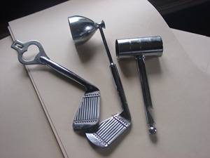 Ensemble d'outils de bar en acier inoxydable avec accents dorés et argentés pour un usage quotidien à la maison, décoration de club haut de gamme, préparation de cocktails - Product Image 2