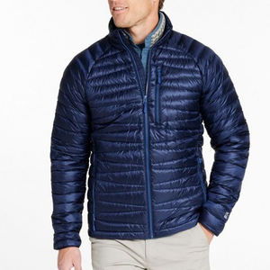 Veste d'extérieur zippée sport imperméable bouffant léger pour hommes vestes à bulles manteaux softshell vestes personnalisées - Product Image 2