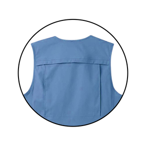 El mejor chaleco personalizado Premium para hombre, verano, lona transpirable, cuello en V, multibolsillos, deportes al aire libre, viajes, trabajo, pesca, relleno de algodón - Product Image 6