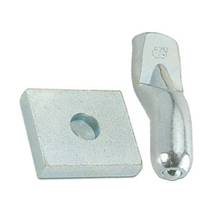 Piastra con perno per cardine mm. 20 - Product Image 1
