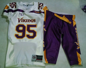 Uniforme de football américain respirant pour hommes, personnalisable, sublimation en vrac, maillot de rugby, uniforme d'équipe de football américain, vêtements de sport - Product Image 2