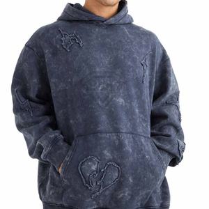 High Quality Heavyweight <b>Acid</b> <b>Wash</b> Tracksuit With Logo Comfortable Wear Men Breathable <b>Acid</b> <b>Wash</b> Tracksuit Winter Use - Product Image 5