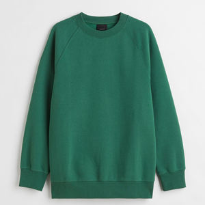 Sweat-shirt à col rond surdimensionné 100% coton pour hommes, pull ras du cou à épaules tombantes, dernier modèle épais et solide, écologique, à séchage rapide - Product Image 5