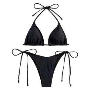 Maillots de bain sexy pour femmes, bikini deux pièces, design tendance, vêtements de plage d'été, fabricant - Product Image 5