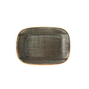 Plato Rectangular de Diseño Wabi-Sabi Space Gourmet, 12*8.5 cm - Product Image 1