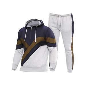 ชุดวอร์มสองชิ้น2025สำหรับผู้ชายชุดเล่นกีฬาพิมพ์ลายซิปเต็มรูปแบบชุดวอร์มเล่นกีฬาลำลองเข้ารูป - Product Image 5