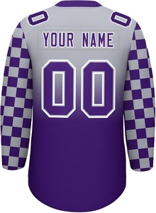 Livraison rapide en gros personnalisé Pro Hockey sur glace Jersey Teamwear Durable respirant Allover imprimé uniformes prix bon marché - Product Image 5