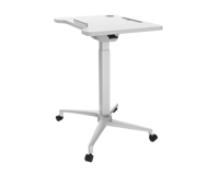 Bureau surélevé pneumatique portable OMNI avec réglage à 90 degrés °   Conception inclinable et pliable pour une utilisation commerciale, gain de place