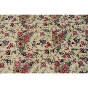 Alfombra de lana turca Vintage rojo Beige 4 'X 7 'estilo clásico área grande patrón de retazos látex para pasillo alfombra rectangular para habitación - Product Image 5