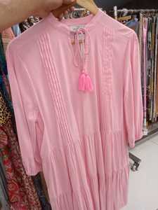 Robe à imprimé léopard à manches et à plusieurs niveaux robe mi-longue décontractée et tenue de soirée robes décontractées imprimées d'animaux en gros - Product Image 4