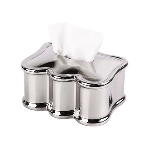 Vente en gros Boîte à mouchoirs écologique au design moderne personnalisée pour hôtel, maison et bureau - Product Image 1