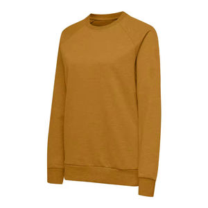 Vente directe d'usine Sweat-shirt surdimensionné à épaules tombantes pour femmes imprimé sur mesure pour l'hiver Respirant avec position du logo sur le devant - Product Image 2