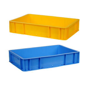 Caja de plástico 5016 sin agujero, caja de plástico de alta durabilidad, superficie lisa, paquete de 4 cajas de almacenamiento de plástico, diversos tamaños, Vietnam - Product Image 1