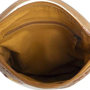 Nouvel arrivage de couverture de selle Western en cuir de vachette véritable pour femmes sac à main fourre-tout fait à la main Ins toile Cowgirl Western Fashion - Product Image 4