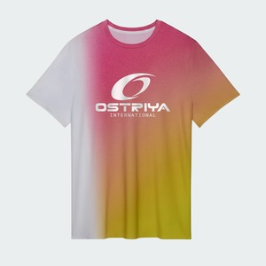Wholesale Custom High Quality Men's T <b>Shirts</b> Front O-Neck Casual <b>100</b>% <b>Polyester</b> Short Sleeve Regular Fit Breathable Quick Dry - Product Image 3
