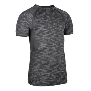 T-shirt de sport personnalisé unisexe en tissu de coton respirant et léger à manches courtes SMART FABRIC pour la musculation et la remise en forme, taille plus - Product Image 3