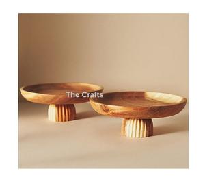 แท่นวางเค้กไม้คุณภาพพิเศษ ขนาดและรูปทรงตามสั่ง ราคาถูกที่สุด - Product Image 1