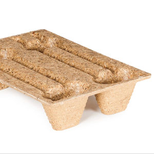 Paletas de madera de prensa de haya para uso comercial Paletas de madera de prensa de caoba para embalaje - Product Image 1