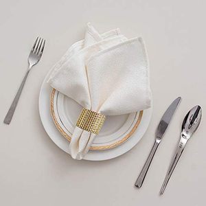 Élégant ferme ronds de serviette en plastique bois et élastique pour la décoration de table de fête matériau en papier améliorer l'attrait de la table à manger - Product Image 6