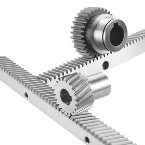Design cnc machine linear motion rack and pinion gears design