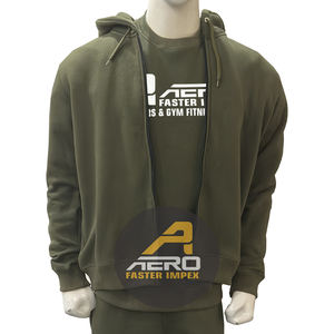 Sudadera con Capucha Deportiva para Hombre, Otoño, Fitness, Gimnasio, Felpa, Transpirable, con Cremallera, para Fisicoculturismo, Diseño a Cuadros, Bordado 3D, Cuello con Capucha - Product Image 2