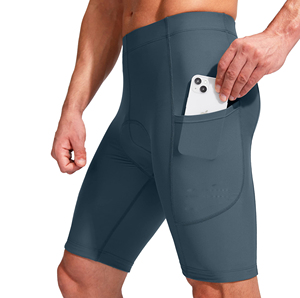 Pantalones Cortos de Ciclismo para Hombre de Alta Calidad, al por Mayor, Personalizados, Ecológicos, de Secado Rápido, Transpirables, de Algodón/Poliéster, para Ciclismo de Montaña y Carretera - Product Image 1