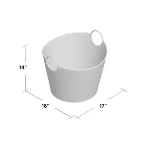 Panier à linge en osier avec poignées, panier de rangement fait à la main, vente en gros, écologique, fabriqué au Vietnam - Product Image 2