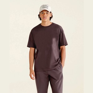 Camiseta en relieve de alta calidad, camisetas de ajuste relajado de gran tamaño para hombres, ropa en relieve de moda personalizada - Product Image 1