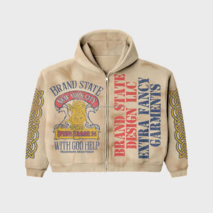 Pantalones de chándal unisex con capucha, conjuntos de Jogger personalizados de algodón liso, chándal de gimnasio de 2 piezas para hombre, pantalones cargo de cuello con capucha de temporada de invierno - Product Image 2