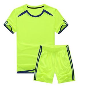 ชุดเสื้อเจอร์ซีย์ฟุตบอลของผู้ชายชุดเสื้อเจอร์ซีย์แห้งเร็วระบายอากาศ - Product Image 5