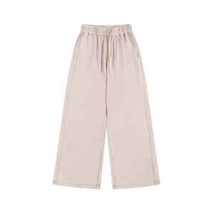 Custom 100% Cotton Luxury <b>Men's</b> Straight Leg Sweatpants Sun Faded Washed <b>with</b> Embroidered Logo Casual Style Fleece Sweat Pants - Product Image 5