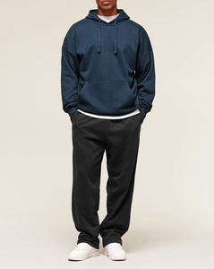 Sudadera con Capucha Extra Grande para Hombre, de Invierno, de Felpa Gruesa, Corte Holgado, con Bordado Personalizado o Logotipo Impreso Digital Disponible, Venta al Por Mayor de Fábrica - Product Image 4