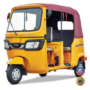 Tricycle motorisé fermé pour passagers Tuk Tuk 151 - 200cc 36 V pour le transport urbain - Product Image 1