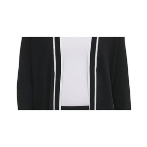 Cardigan Casual da Donna Calvin Klein, Invernale in Lana e Acrilico con Motivo Stampato e Decorazione a Bottoni, Nero, Taglia X-Large - Product Image 3