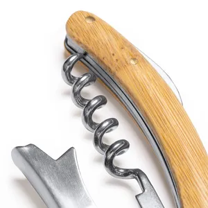 Cavatappi in Bambù Riverton, Gadget Personalizzati per Aprire Efficientemente le Bottiglie di Vino - Product Image 2