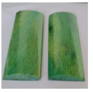 ด้ามมีดและแผ่นรองมีดทำจากเขาสัตว์สไตล์คลาสสิกโบราณ งานฝีมือขัดเงา วัสดุธรรมชาติ งานศิลปะและของสะสม - Product Image 2