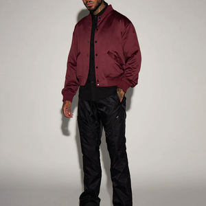 Vestes Bomber Varsity Personnalisées Étiquettes Personnalisées Séchage Rapide Respirant Vestes Varsity Homme pour Homme - Product Image 2