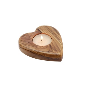 Porte-bougie en bois naturel écologique, finition de qualité supérieure, taille personnalisée, porte-bougie en bois de luxe, décoration d'intérieur, produit de qualité supérieure - Product Image 1