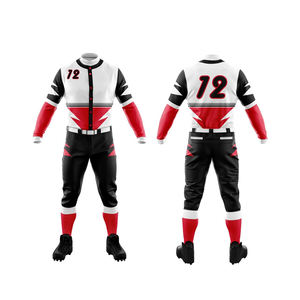 Uniformes de Béisbol al por Mayor, Diseños Bordados Personalizados, Nombres de Equipos Personalizados, Logotipos, Marca Privada, Precio Bajo, Transpirable - Product Image 4