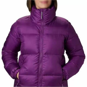 แจ็กเก็ตแบบบอมเบอร์ของผู้หญิงผ้าไนลอนย้อมสีล้วนสีพื้นเทรนด์ใหม่สำหรับฤดูใบไม้ร่วง/ฤดูหนาวแบบ2026 - Product Image 5