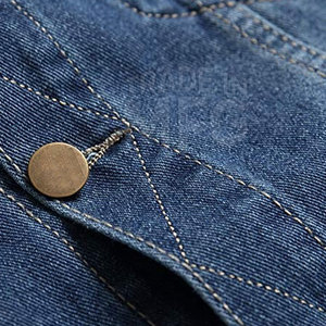 Factory Manufacture New Arrival High Street Style 100% Cotton <b>Long</b> Sleeve <b>Men</b> Jeans <b>Jacket</b> Customized Front Logo Wholesale - Product Image 5