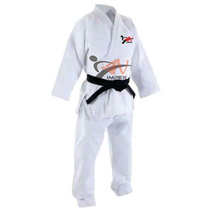 Uniforme de karaté personnalisé de haute qualité poids lourd toile qualité Logo personnalisé uniforme emballage premium - Product Image 5