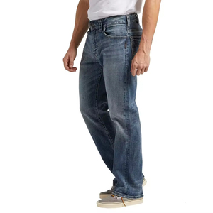 2024 New Men's Breathable High Quality Men's <b>Jeans</b>, High Grade Stretch Tight <b>Jeans</b> Custom Pattern Denim <b>Jeans</b> for Men - Product Image 5