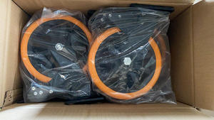 5 "Lenk rollen mit Schraubens icherheit Doppel verriegelung und Polyurethan schaum No Noise Wheels Heavy Duty <span class=keywords><strong>Caster</strong></span> - Product Image 6