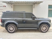 Guardabarros Negro Mate, Juego de 4 Piezas, Sin Luz, Accesorio Exterior para Toyota Land Cruiser LC250 2024+