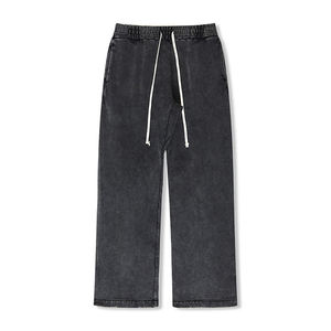 Pantalon pour homme, style décontracté, dernière mode, fabrication professionnelle, léger, délavé à l'acide - Product Image 1
